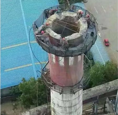 杭州砼煙囪拆除