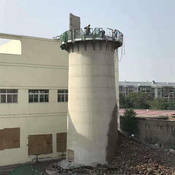 江西煙囪拆除的技巧操作方法