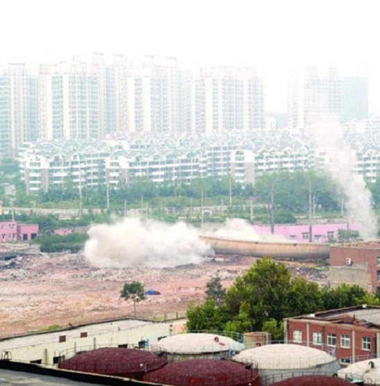 杭州煙囪爆破-煙囪爆破拆除項目中切口要怎么設計