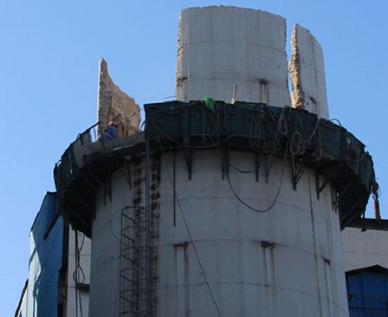杭州水泥煙囪拆除工程施工方案