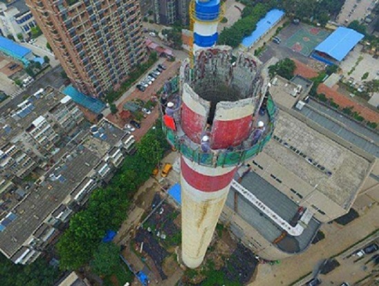 石家莊煙囪拆除-廢棄煙囪人工拆除技術(shù)資訊