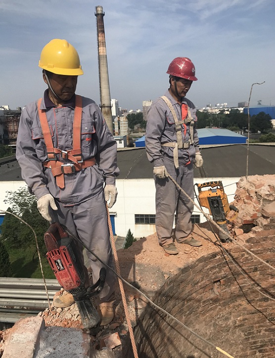 石家莊煙囪拆除工程如何順利完成？