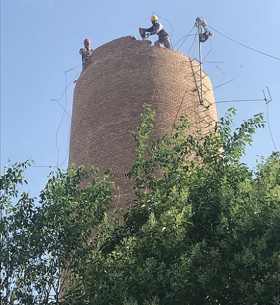 石家莊煙囪拆除的施工方案介紹
