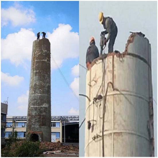 廢棄煙囪拆除-方案全面，確保安全環(huán)保！