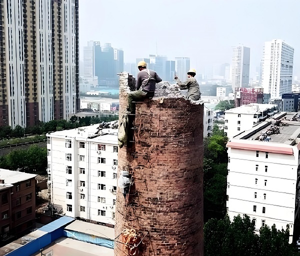煙囪拆除：環(huán)保先行，守護(hù)我們的藍(lán)天